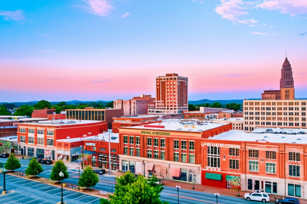 Cleveland, Tennessee skyline